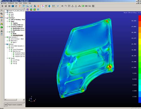 sheet metal forming simulation